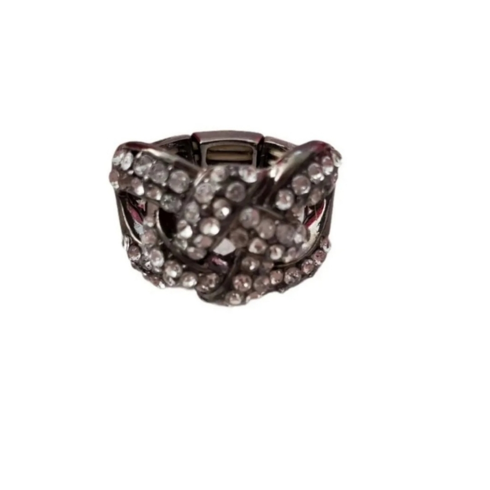 Ring diamond cross